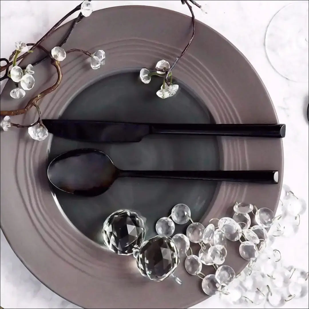 Stalo įrankių komplektas (6 asmenims) DI10881 - €115 Save 50% 100-200, __label:Pristatymas 1-2 d.d., color-juoda,