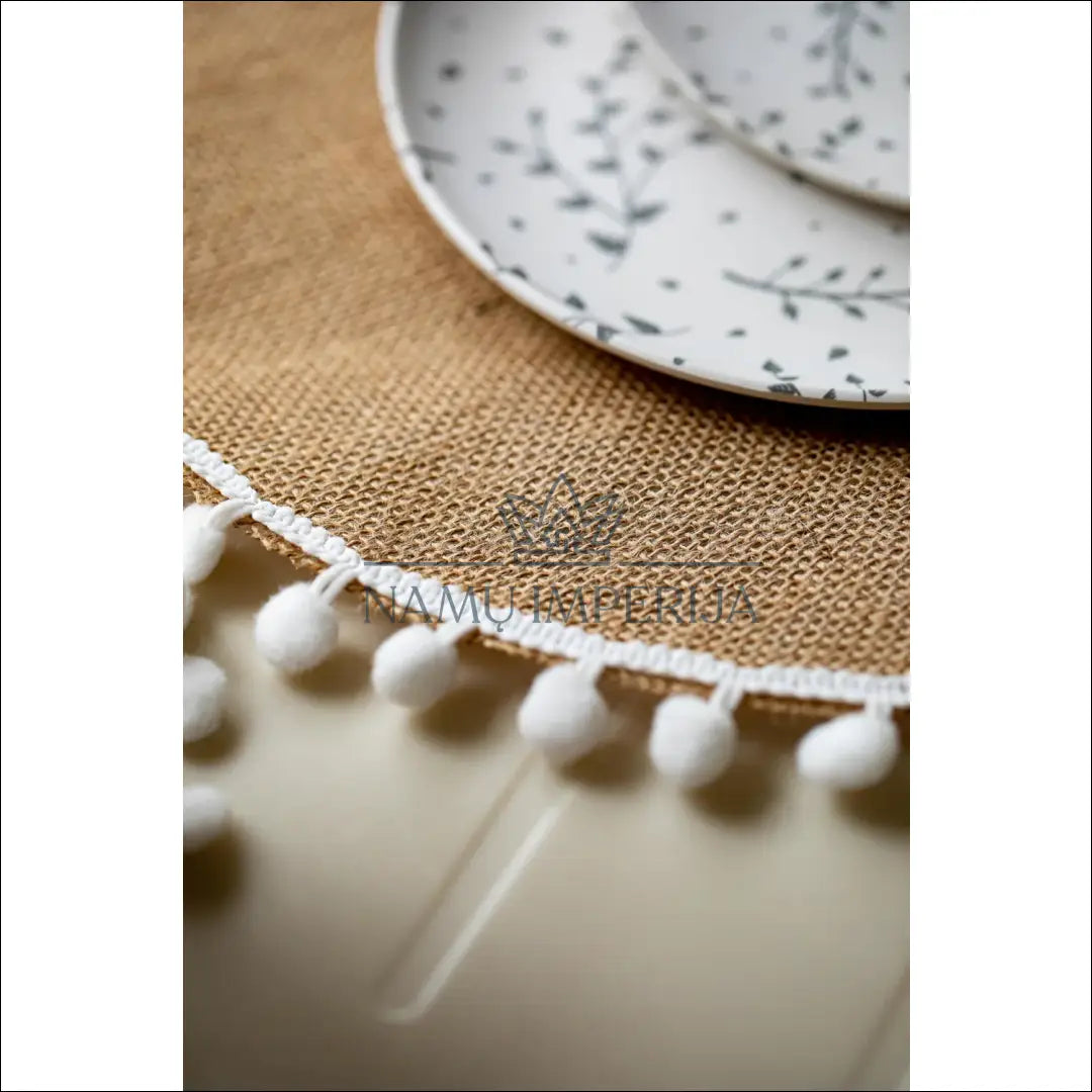 Stalo padėkliukas DI9055 - €3 Save 50% __label:Pristatymas 1-2 d.d., color-balta, color-smelio, material-dziutas,