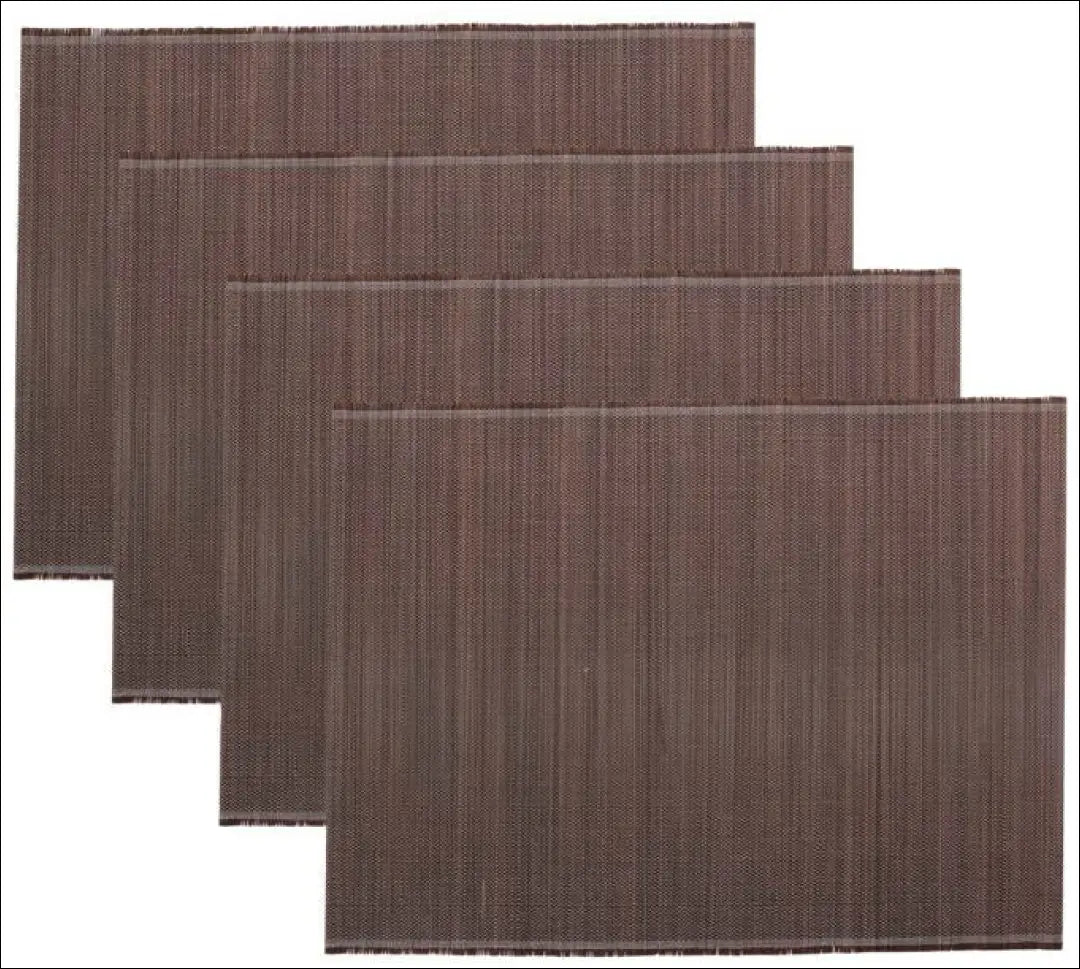 Stalo padėkliukų komplektas (4vnt) DI6308 - €43 Save 65% 25-50, __label:Pristatymas 1-2 d.d., color-ruda,