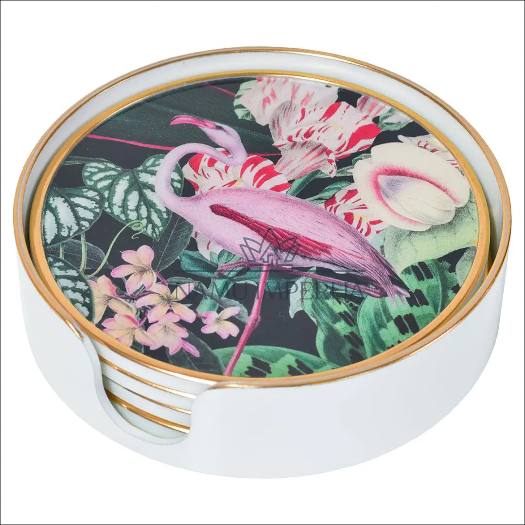 Stalo padėkliukų komplektas dėkle DI8981 - €13 Save 50% __label:Pristatymas 1-2 d.d., color-auksine, color-balta,
