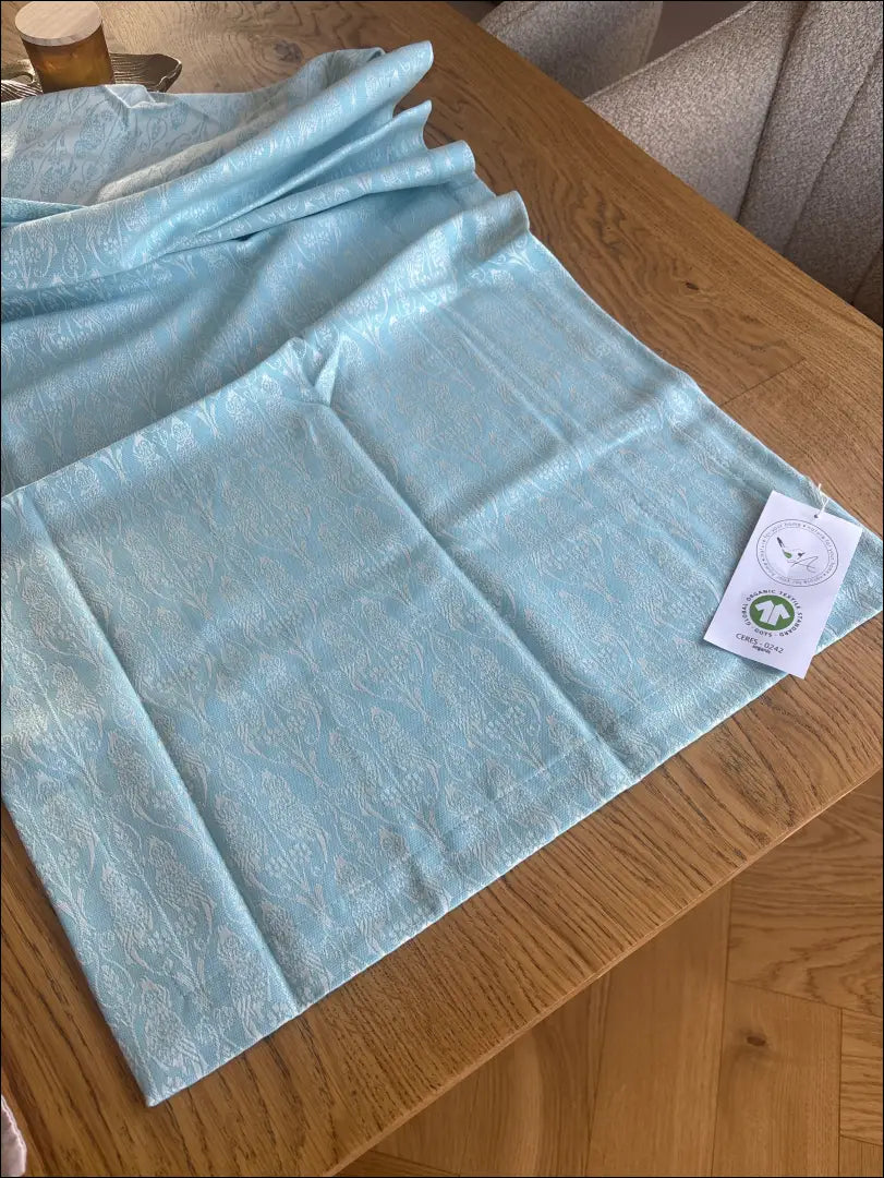 Stalo takelis DI11560 - €22 Save 50% __label:Pristatymas 1-2 d.d., color-turkis, material-medvilne, spalva-turkio,