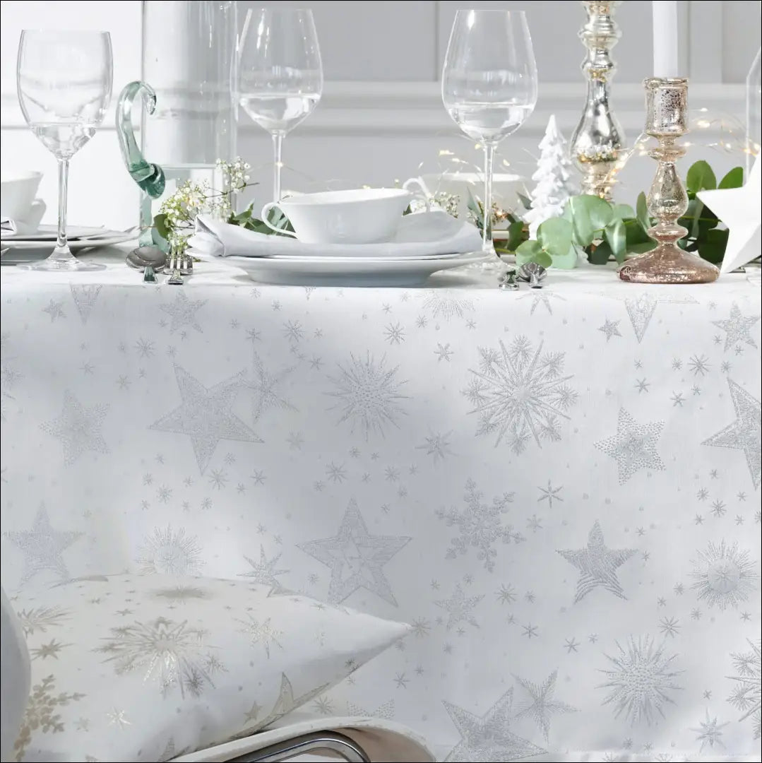Staltiesė DI12037 - €17 Save 50% __label:Pristatymas 1-2 d.d., color-balta, color-sidabrine, kaledos,