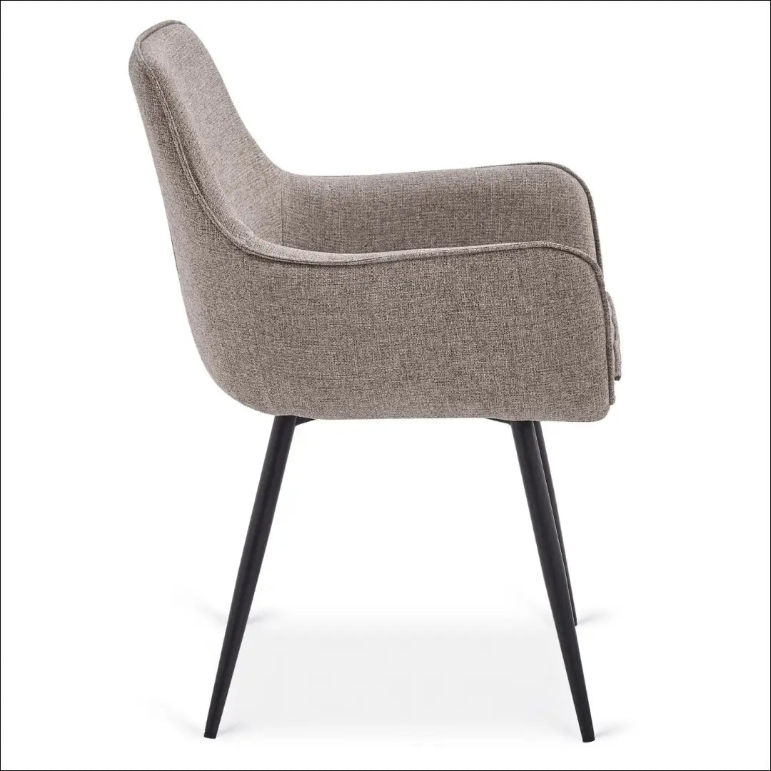 Stalų komplektas 160–200 cm juodas/riešutmedžio spalvos ir 4 rudos kėdės TE2429 - €723 Save 15% __label:Pristatymas
