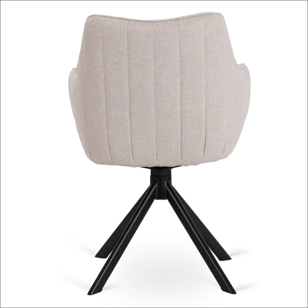Stalų komplektas 160–240 cm juodas marmuras/juodas ir 4 kreminės spalvos kėdės TE2445 - €990.75 Save 15%