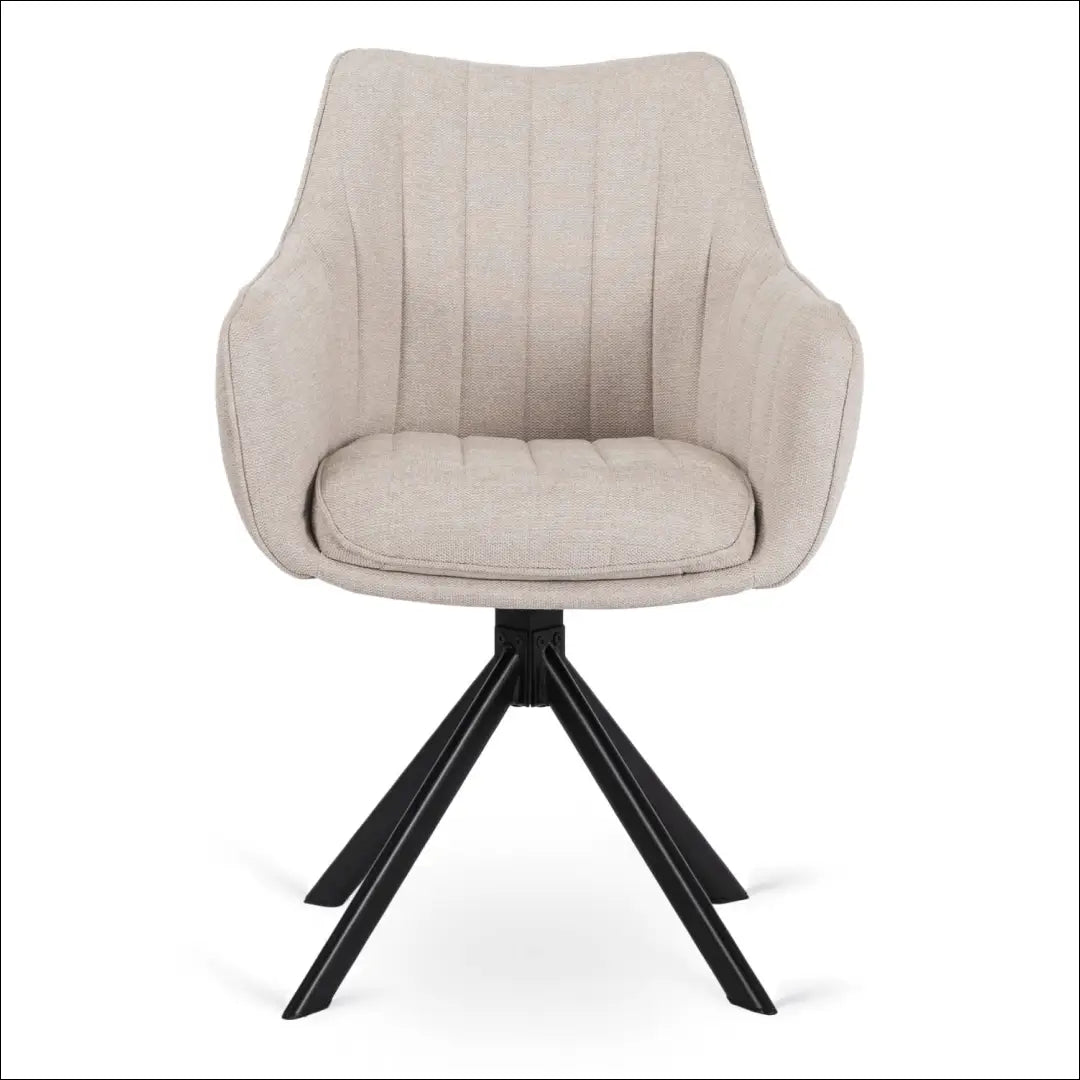 Stalų komplektas 160–240 cm juodas marmuras/juodas ir 4 kreminės spalvos kėdės TE2445 - €990.75 Save 15%