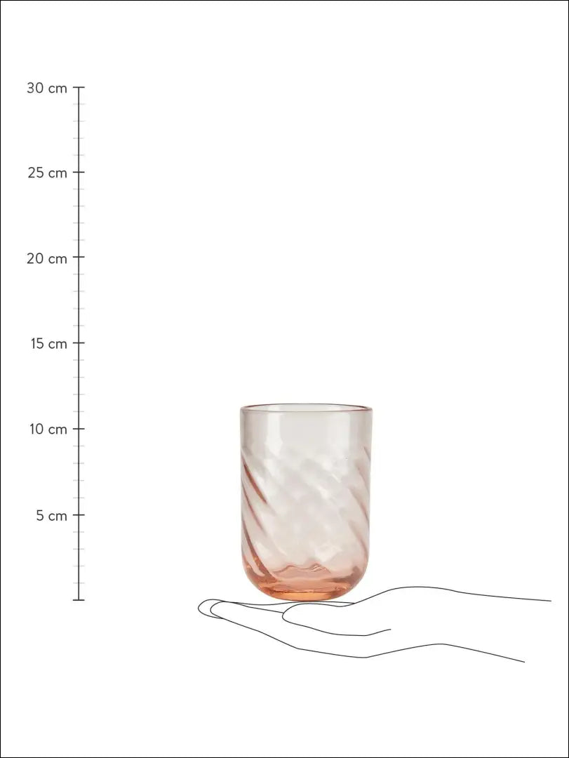 Stiklinių komplektas (4vnt) DI4215 - €10 Save 70% __label:Pristatymas 1-2 d.d., color-rozine, indai, interjeras,