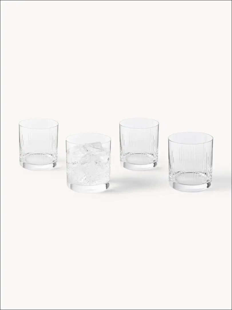 Stiklinių komplektas (4vnt) DI5128 - €11 Save 70% __label:Pristatymas 1-2 d.d., indai, interjeras, material-stiklas,