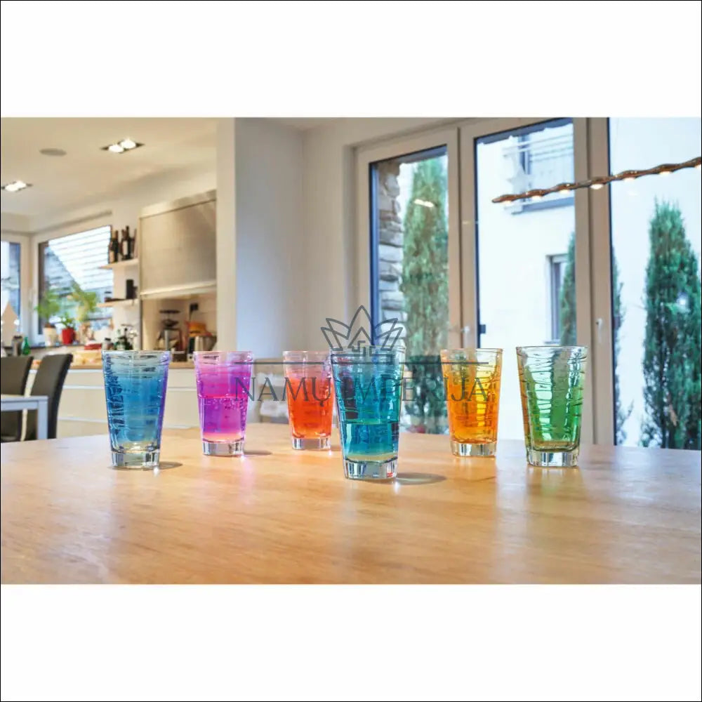 Stiklinių komplektas (4vnt) DI8784 - €18 Save 50% __label:Pristatymas 1-2 d.d., color-oranzine, indai, interjeras,
