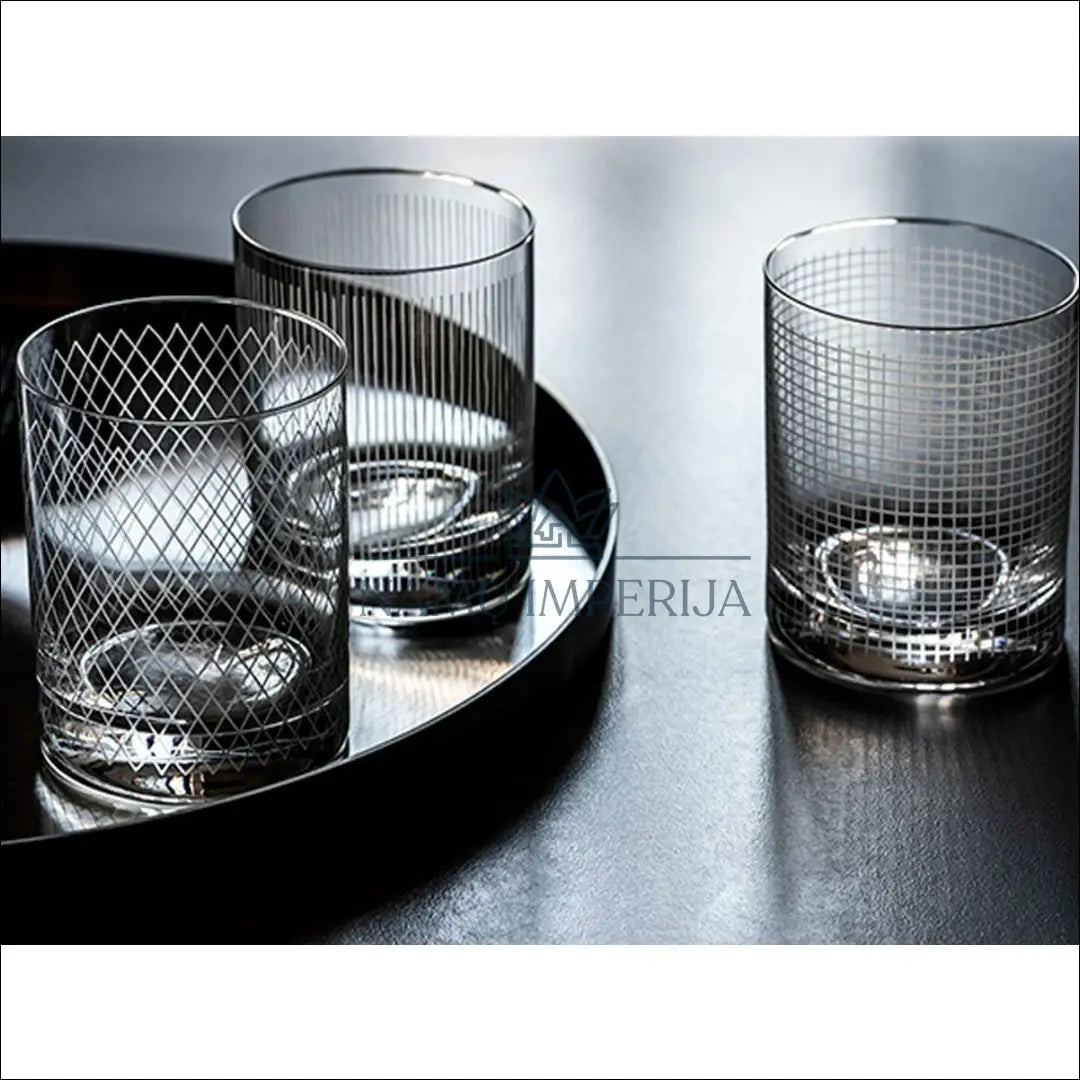 Stiklinių komplektas (6vnt) DI6794 - €33 Save 50% 25-50, color-balta, indai, interjeras, material-stiklas Balta