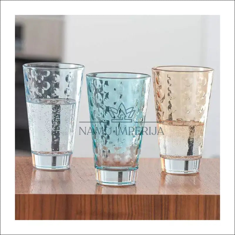Stiklinių komplektas (6vnt) DI8804 - €13 Save 50% __label:Pristatymas 1-2 d.d., color-melyna, indai, interjeras,