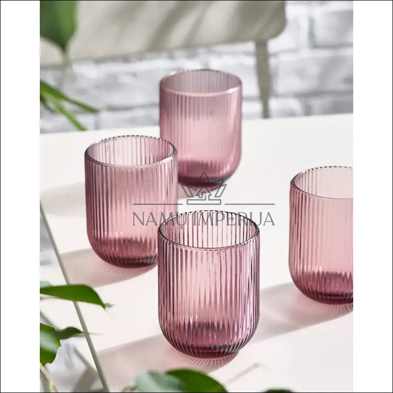 Stiklinių komplektas (6vnt) DI8968 - €16 Save 50% __label:Pristatymas 1-2 d.d., color-violetine, indai, interjeras,