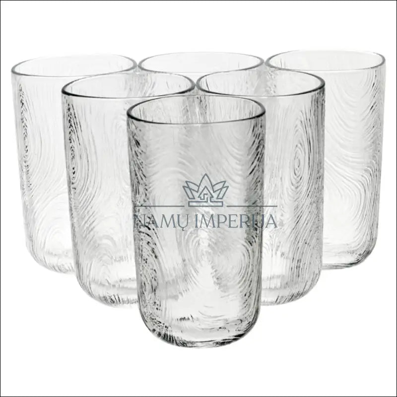Stiklinių komplektas (6vnt) DI8969 - €15 Save 50% __label:Pristatymas 1-2 d.d., indai, interjeras, material-stiklas,