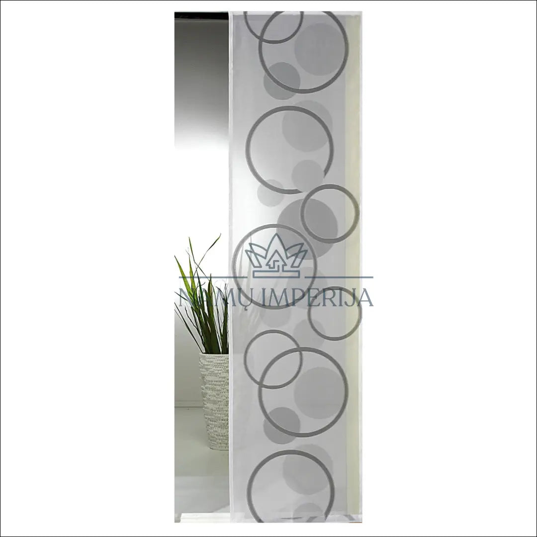 Stumdoma užuolaida DI10021 €12 Save 50% __label:Pristatymas 1 2 d.d., color balta, pilka, material poliesteris,