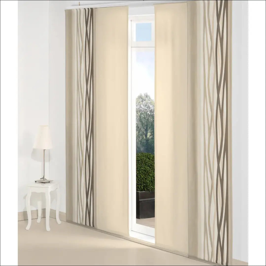 Stumdoma užuolaida DI9742 - €42 Save 50% 25-50, __label:Pristatymas 1-2 d.d., color-ruda, color-smelio,