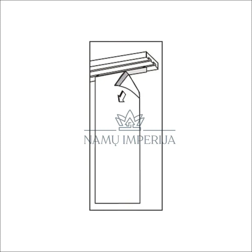 Stumdoma užuolaida DI9742 - €42 Save 50% 25-50, __label:Pristatymas 1-2 d.d., color-ruda, color-smelio,