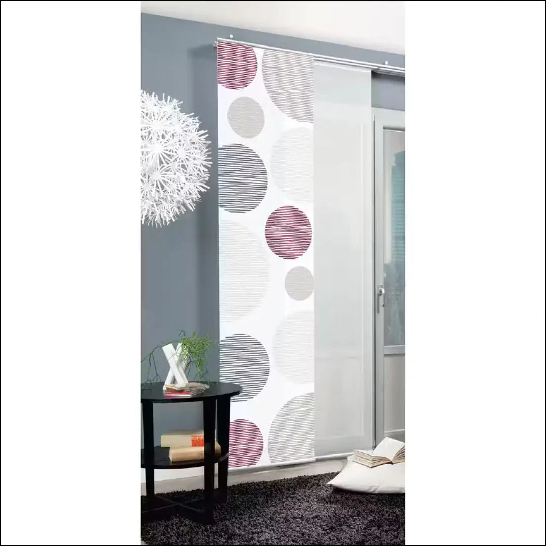 Stumdoma užuolaida DI9994 - €16 Save 50% __label:Pristatymas 1-2 d.d., color-balta, color-raudona,