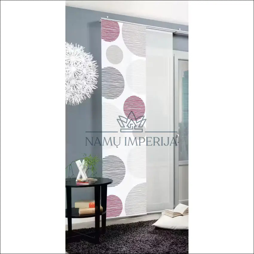 Stumdoma užuolaida DI9994 €16 Save 50% __label:Pristatymas 1 2 d.d., color balta, raudona, material poliesteris,