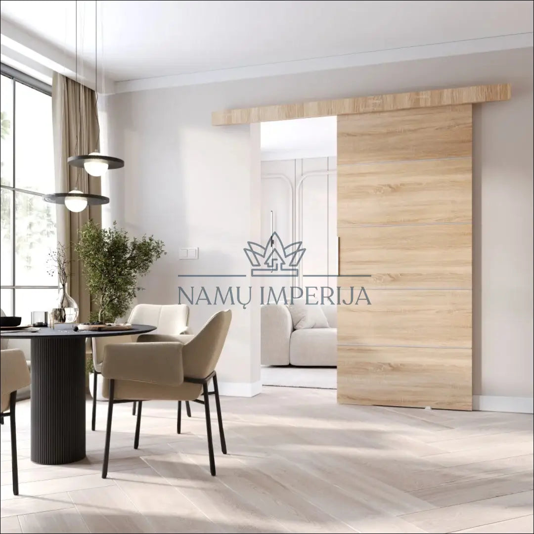 Stumdomos durys KI1397 - €118 Save 50% 100-200, __label:Pristatymas 1-2 d.d., color-ruda, kita, material-mediena €100
