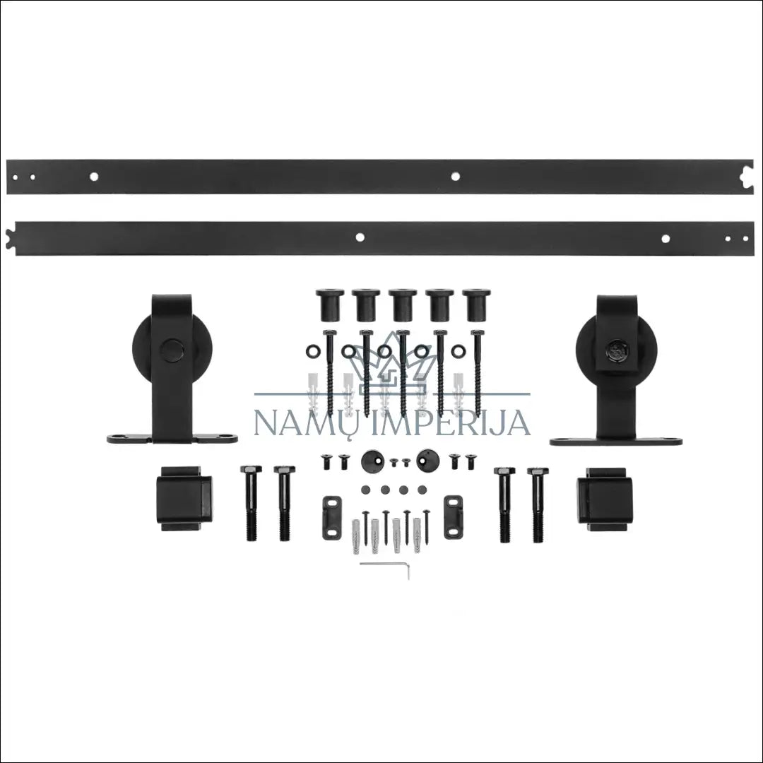 Stumdomų durų rėmo techninės įrangos rinkinys KI1262 €69 Save 50% 50 100, __label:Pristatymas 1 2 d.d., color juoda,