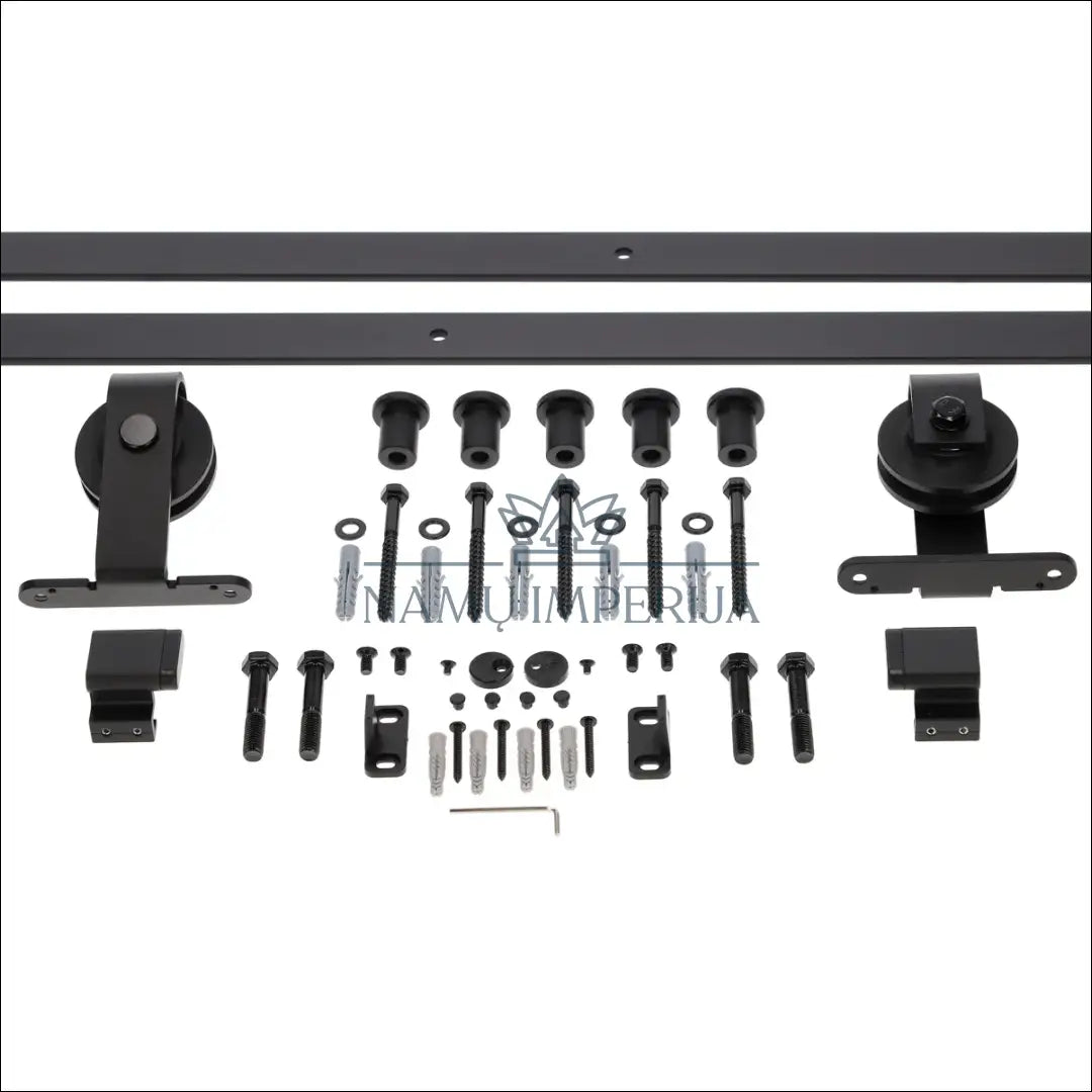 Stumdomų durų rėmo techninės įrangos rinkinys KI1262 €69 Save 50% 50 100, __label:Pristatymas 1 2 d.d., color juoda,