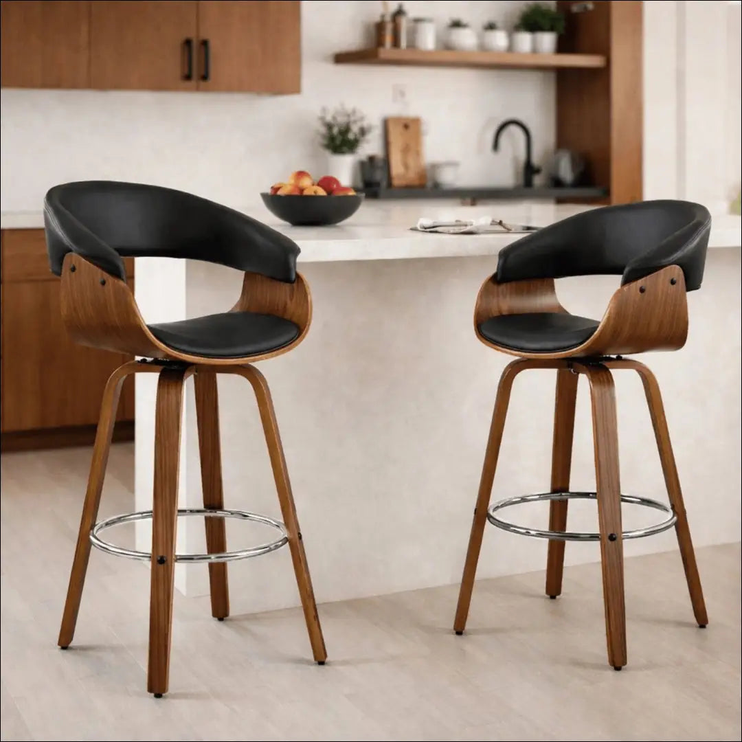 Sukama baro kėdė iš eko odos juodos spalvos TE005 - €154 Save 15% 100-200, __label:Pristatymas 5-14 d.d., elite,