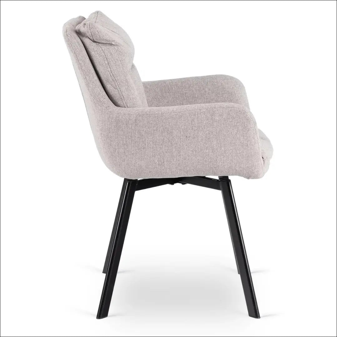 Sukama kėdė su audiniu pilkos spalvos TE1003 - €101 Save 15% 100-200, __label:Pristatymas 5-14 d.d., elite, Krzesła,