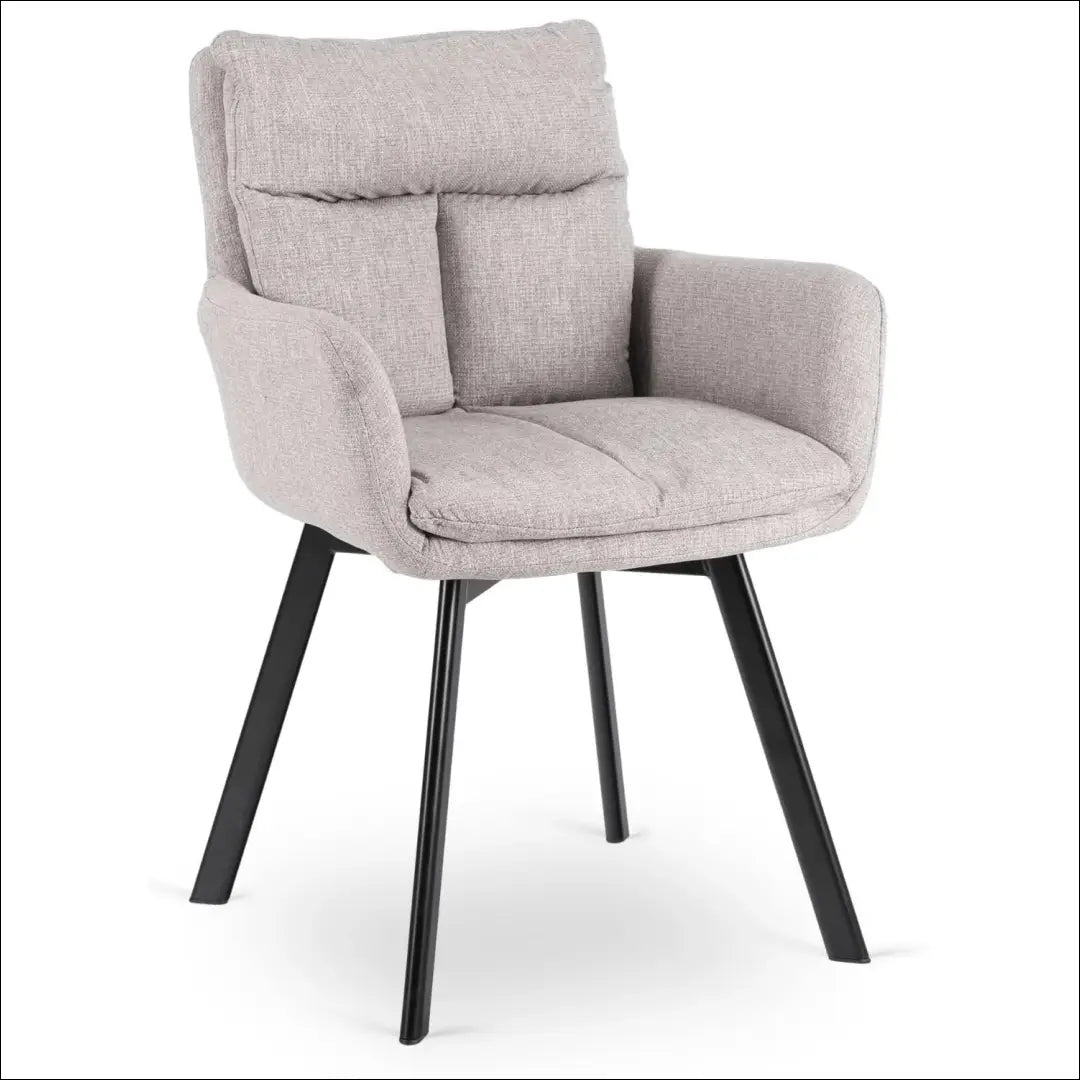 Sukama kėdė su audiniu pilkos spalvos TE1003 - €101 Save 15% 100-200, __label:Pristatymas 5-14 d.d., elite, Krzesła,