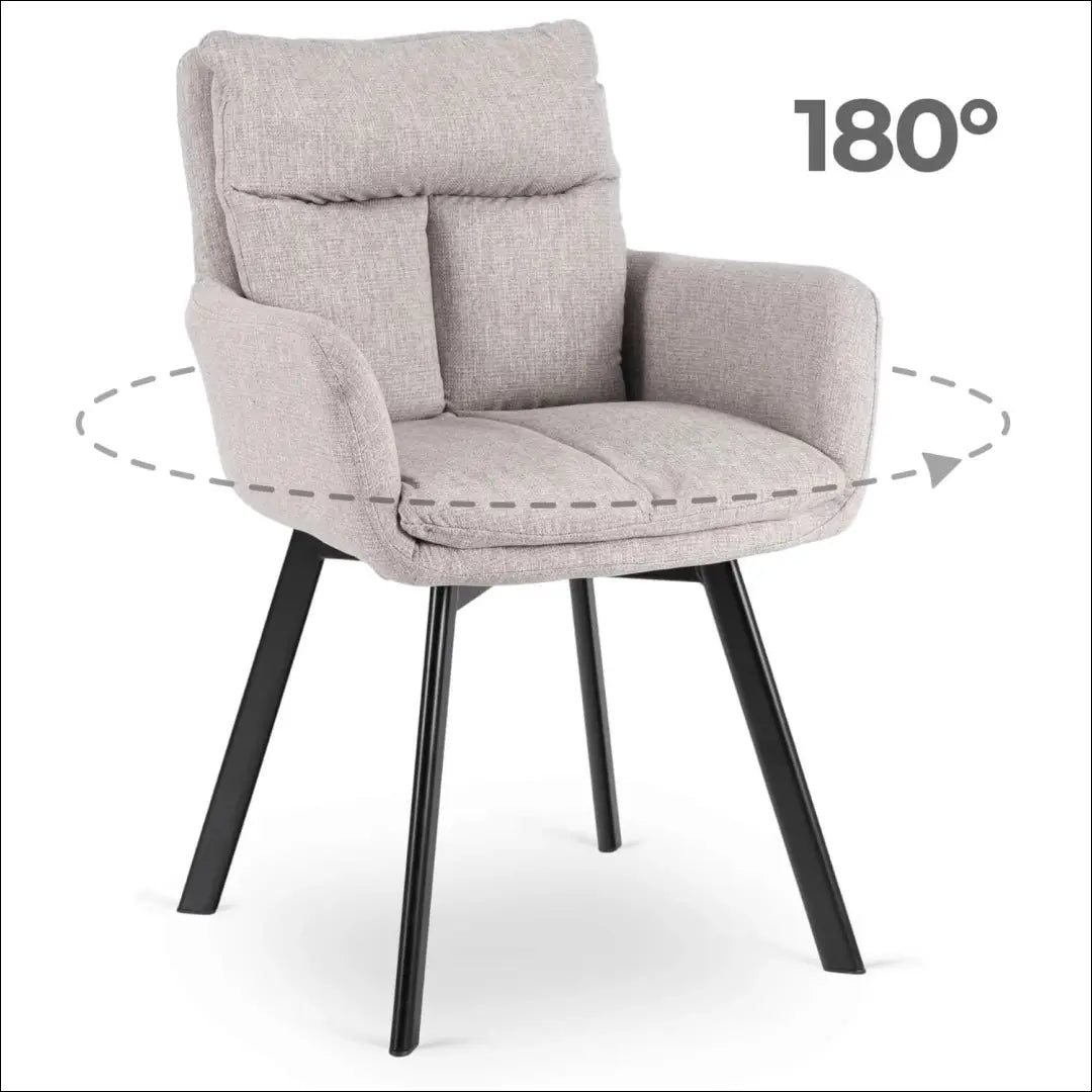 Sukama kėdė su audiniu pilkos spalvos TE1003 - €101 Save 15% 100-200, __label:Pristatymas 5-14 d.d., elite, Krzesła,