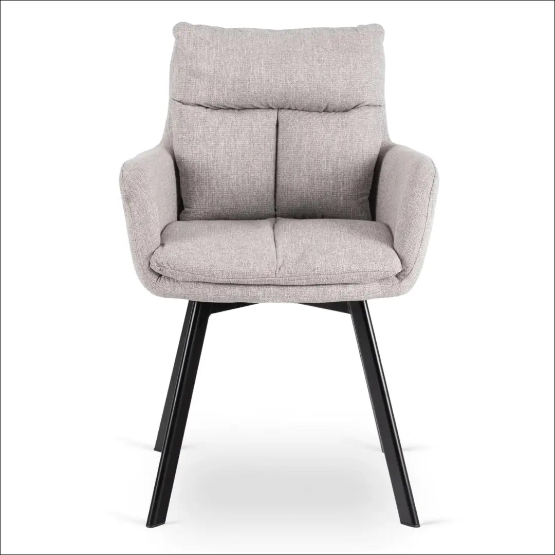 Sukama kėdė su audiniu pilkos spalvos TE1003 - €101 Save 15% 100-200, __label:Pristatymas 5-14 d.d., elite, Krzesła,