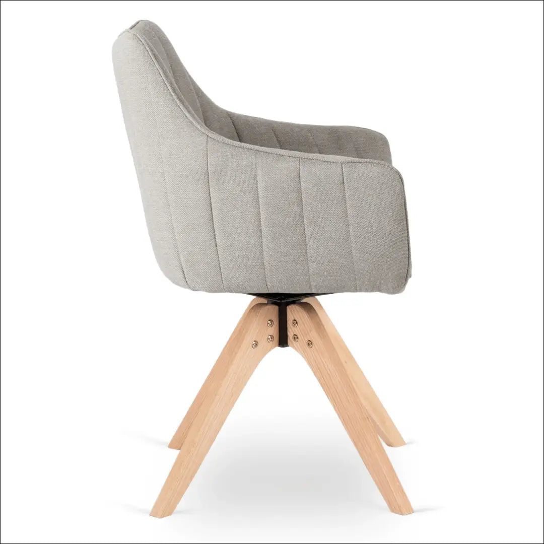 Sukama kėdė su audiniu pilkos spalvos TE1044 - €119 Save 15% 100-200, __label:Pristatymas 5-14 d.d., elite, Krzesła,