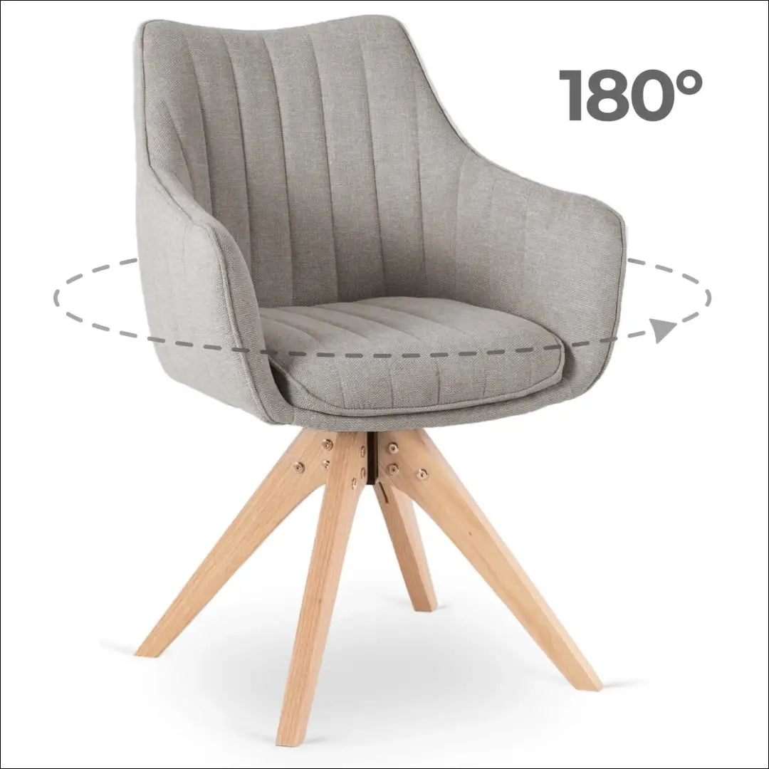 Sukama kėdė su audiniu pilkos spalvos TE1044 - €119 Save 15% 100-200, __label:Pristatymas 5-14 d.d., elite, Krzesła,
