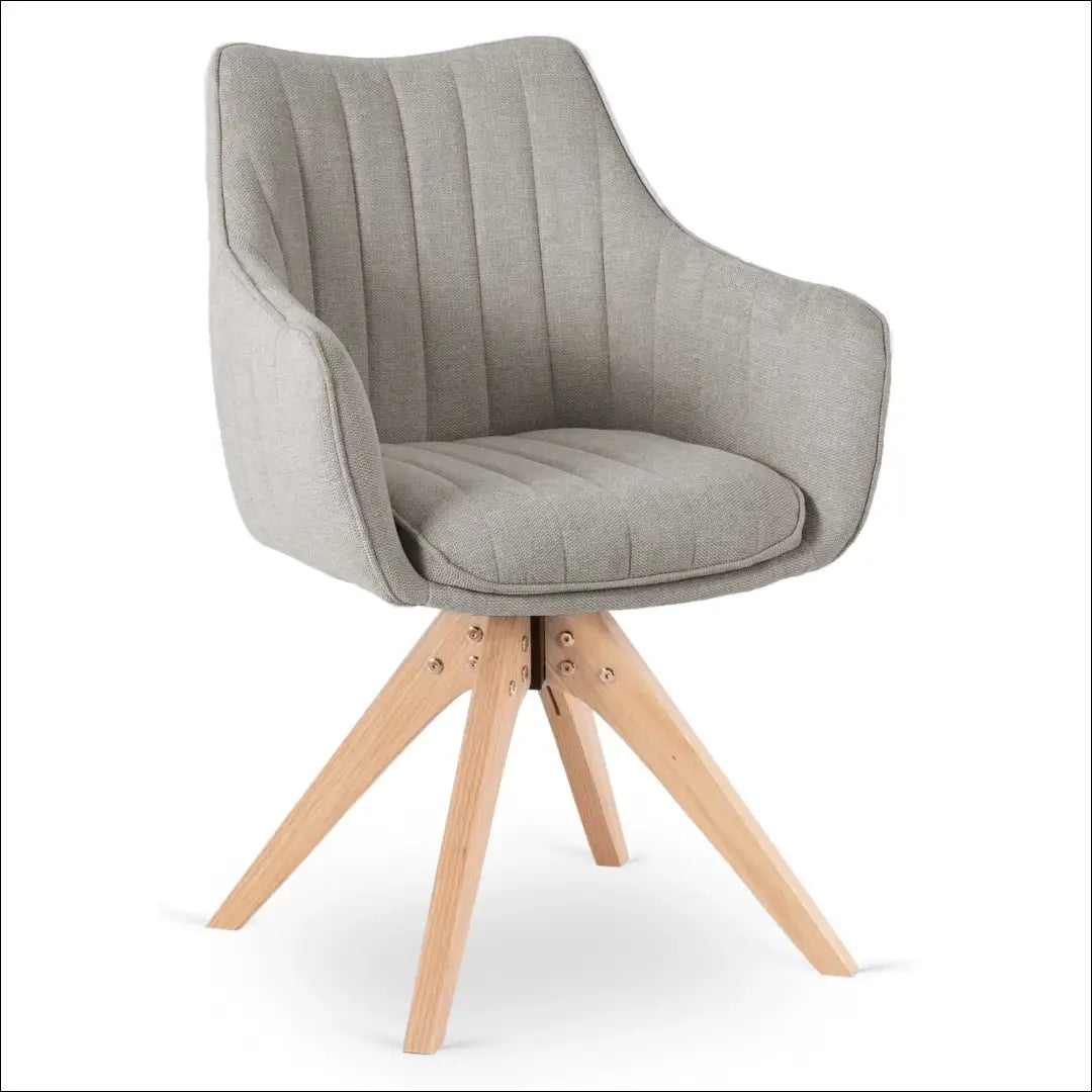 Sukama kėdė su audiniu pilkos spalvos TE1044 - €119 Save 15% 100-200, __label:Pristatymas 5-14 d.d., elite, Krzesła,