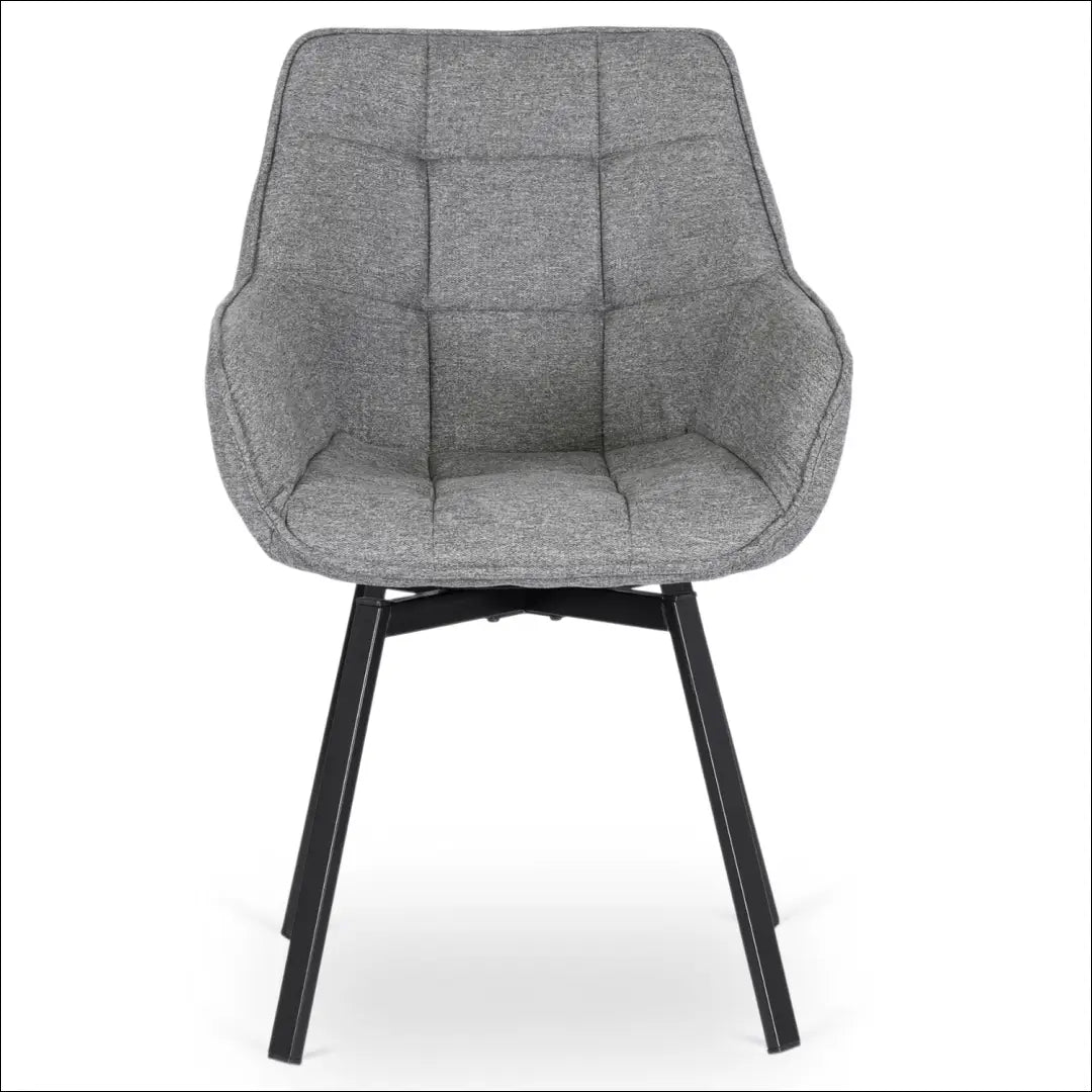 Sukama kėdė su audiniu pilkos spalvos TE547 - €96 Save 15% 50-100, __label:Pristatymas 5-14 d.d., elite, Krzesła,