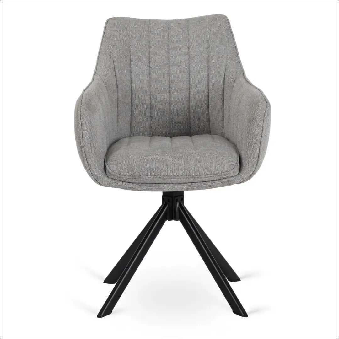 Sukama kėdė su audiniu pilkos spalvos TE807 - €105 Save 15% 100-200, __label:Pristatymas 5-14 d.d., elite, Krzesła,