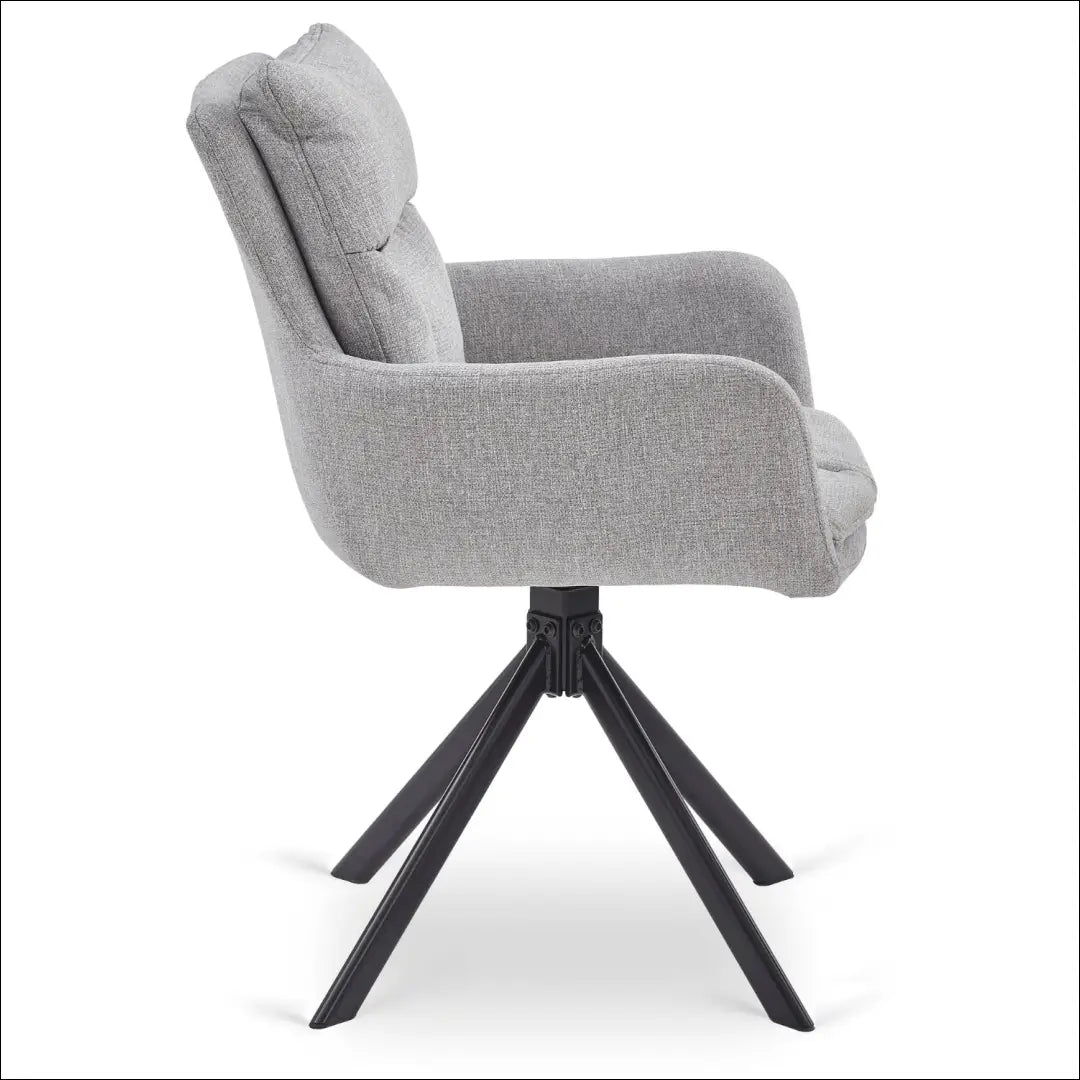 Sukama kėdė su audiniu pilkos spalvos TE811 - €100 Save 15% 100-200, __label:Pristatymas 5-14 d.d., elite, Krzesła,