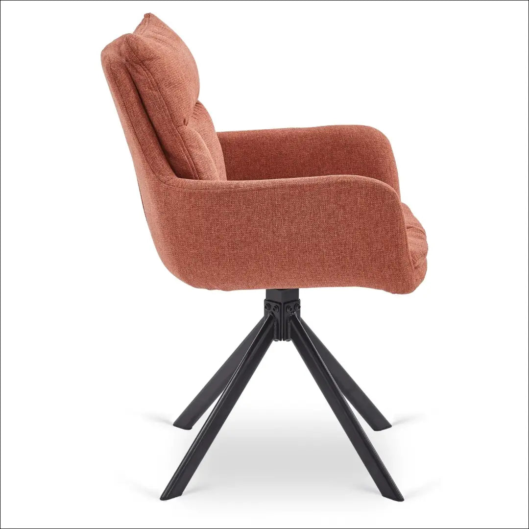 Sukama kėdė su audiniu rusvos spalvos TE836 - €100 Save 15% 100-200, __label:Pristatymas 5-14 d.d., elite, Krzesła,