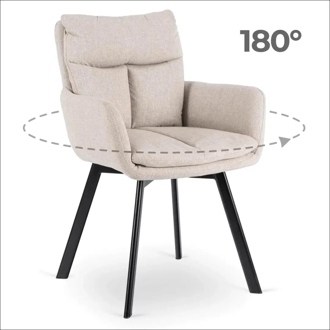Sukama kėdė su audiniu smėlio spalvos TE1004 - €101 Save 15% 100-200, __label:Pristatymas 5-14 d.d., elite, Krzesła,