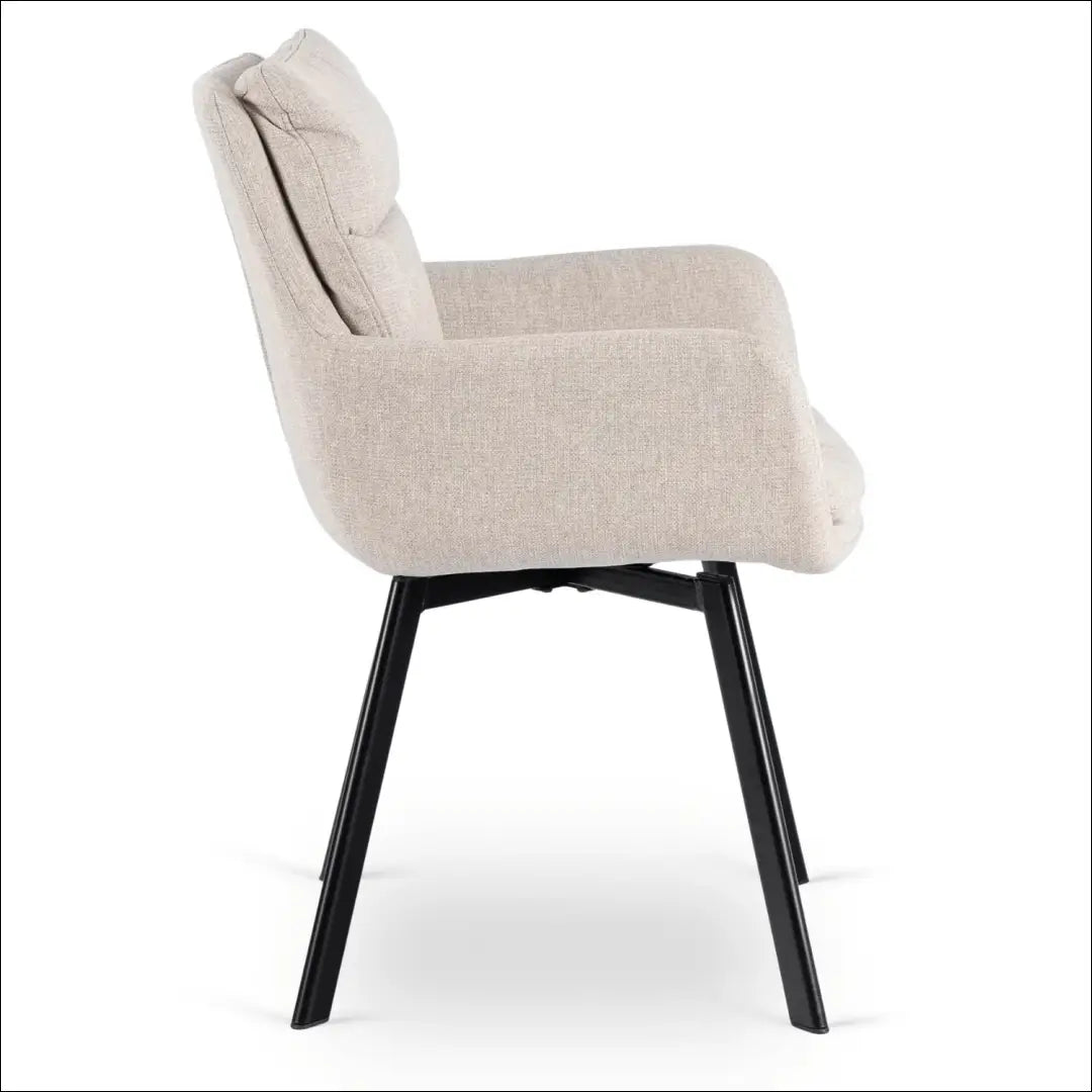 Sukama kėdė su audiniu smėlio spalvos TE1004 - €101 Save 15% 100-200, __label:Pristatymas 5-14 d.d., elite, Krzesła,