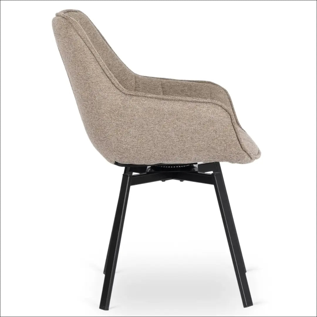 Sukama kėdė su audiniu smėlio spalvos TE546 - €96 Save 15% 50-100, __label:Pristatymas 5-14 d.d., elite, Krzesła,