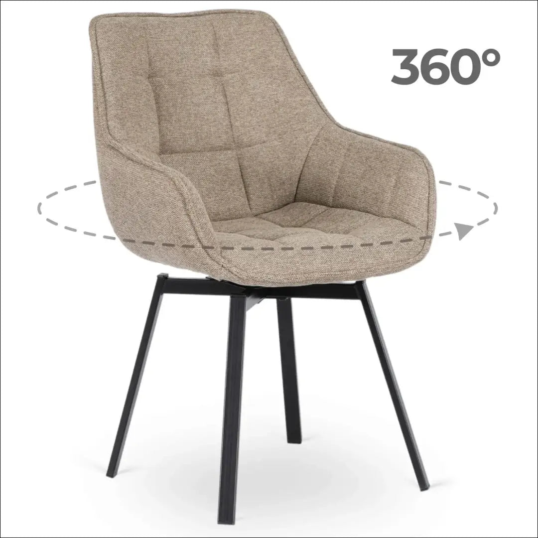 Sukama kėdė su audiniu smėlio spalvos TE546 - €96 Save 15% 50-100, __label:Pristatymas 5-14 d.d., elite, Krzesła,