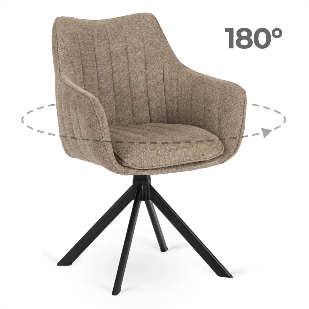 Sukama kėdė su audiniu smėlio spalvos TE805 - €105 Save 15% 100-200, __label:Pristatymas 5-14 d.d., elite, Krzesła,