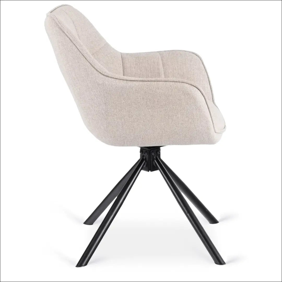Sukama kėdė su audiniu smėlio spalvos TE980 - €109 Save 15% 100-200, __label:Pristatymas 5-14 d.d., elite, Krzesła,