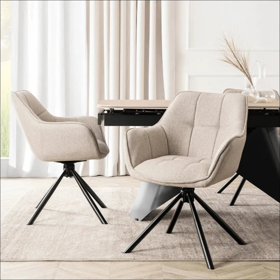 Sukama kėdė su audiniu smėlio spalvos TE980 - €109 Save 15% 100-200, __label:Pristatymas 5-14 d.d., elite, Krzesła,