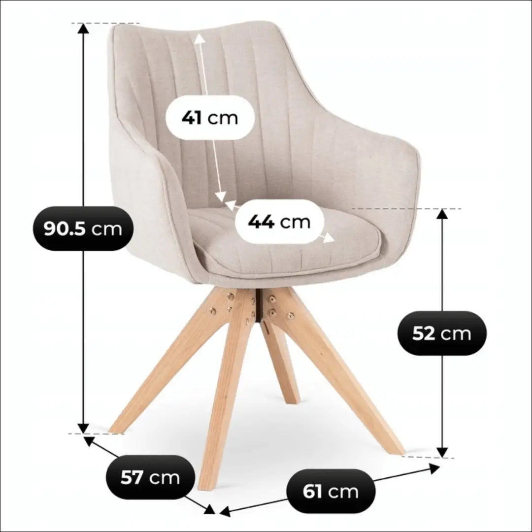 Sukama kėdė su audiniu TE1043 - €119 Save 15% 100-200, __label:Pristatymas 5-14 d.d., elite, Krzesła,