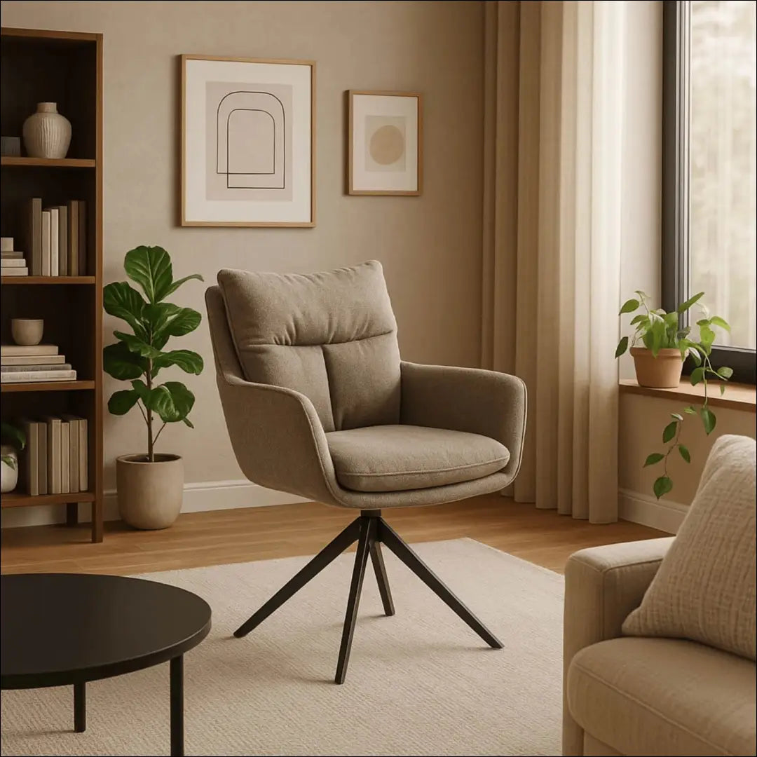 Sukama kėdė su audiniu TE833 - €100 Save 15% 100-200, __label:Pristatymas 5-14 d.d., elite, Krzesła, uzsakomi šviesiai