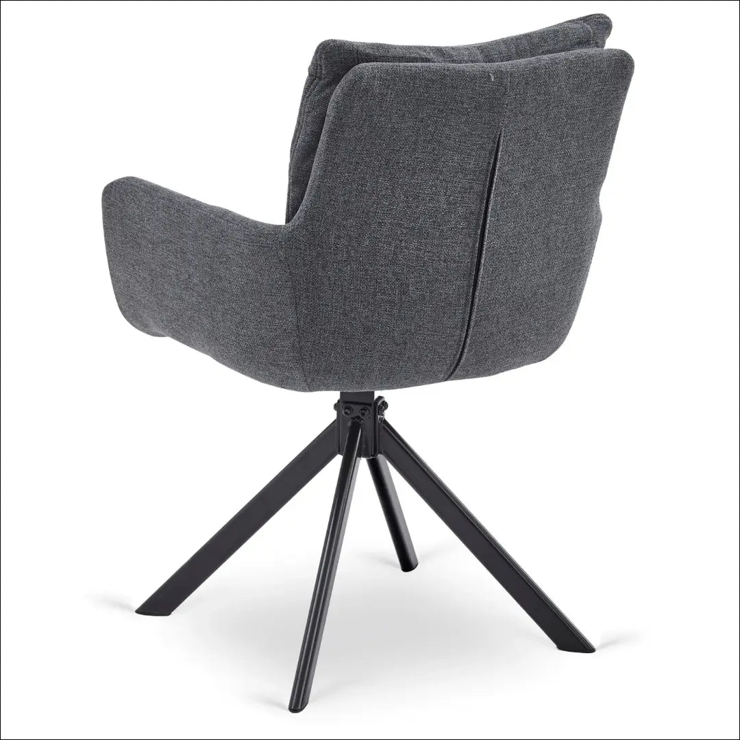 Sukama kėdė su audiniu TE835 - €97 Save 15% 50-100, __label:Pristatymas 5-14 d.d., elite, Krzesła, spalva-ciemnoszary