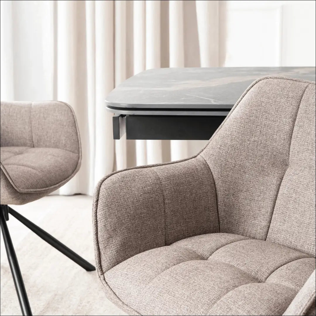 Sukama kėdė su audiniu TE994 - €112 Save 15% 100-200, __label:Pristatymas 5-14 d.d., elite, Krzesła, uzsakomi Kapučino