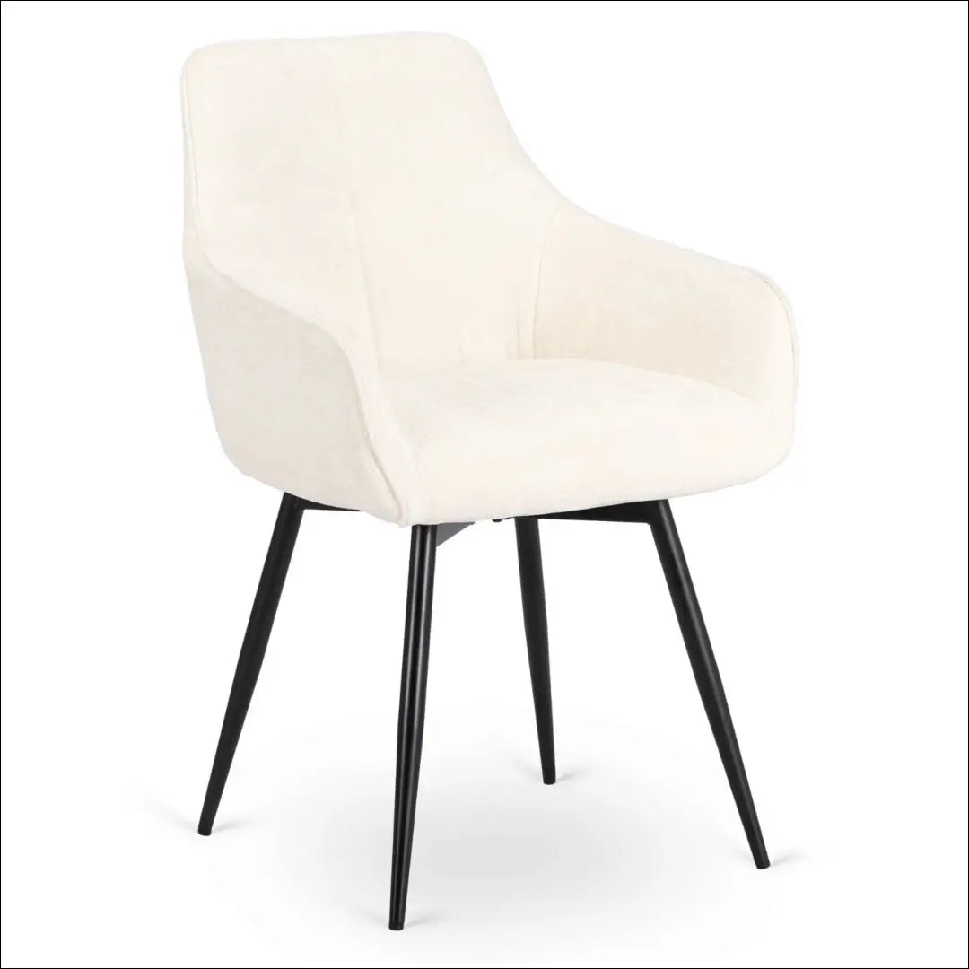 Sukama kėdė su buklė audinio audiniu kreminės spalvos TE810 - €80 Save 15% 50-100, __label:Pristatymas 5-14 d.d.,