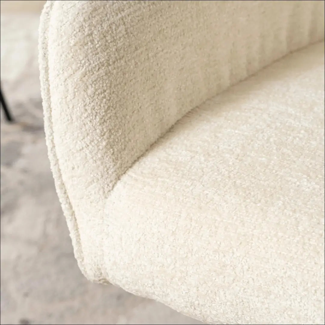 Sukama kėdė su buklė audinio audiniu kreminės spalvos TE810 - €80 Save 15% 50-100, __label:Pristatymas 5-14 d.d.,