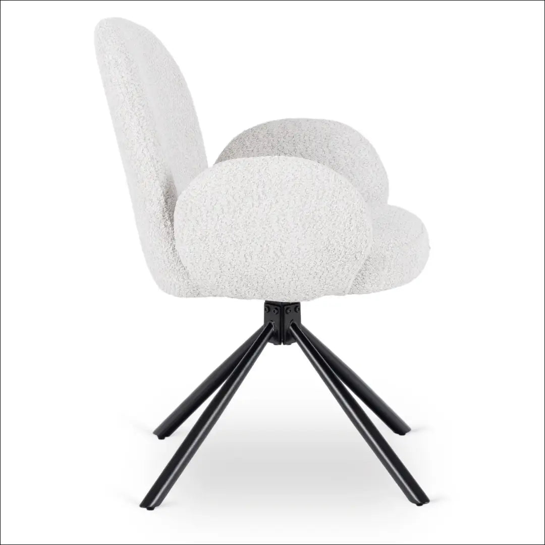 Sukama kėdė su buklė audinio audiniu pilkos spalvos TE1078 - €104 Save 15% 100-200, __label:Pristatymas 5-14 d.d.,